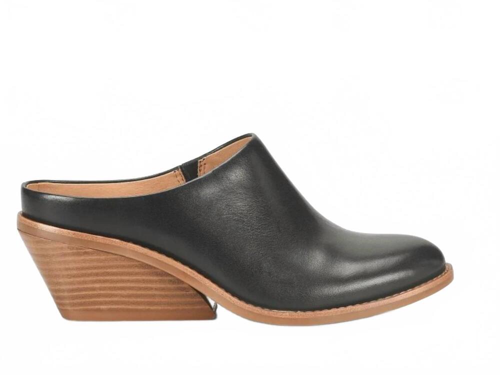 NEW SOFFT women's nicki mules in black